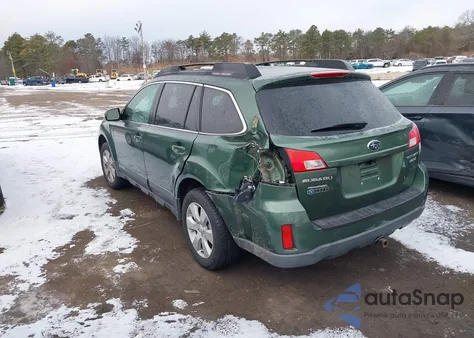 2010 Subaru Outback 2.5I Limited из США, поврежденный, VIN 4S4BRBKC5A3343545